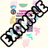 Menu Board Full Branded Face paint Canva Templates with free BONUS "Today's Special" File